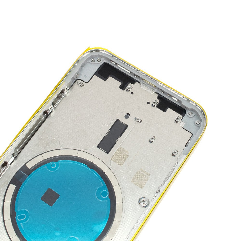 Rear Housing for iPhone 12 Pro (NO LOGO)-White Rear Housing for iPhone 12 Pro (NO LOGO)-White